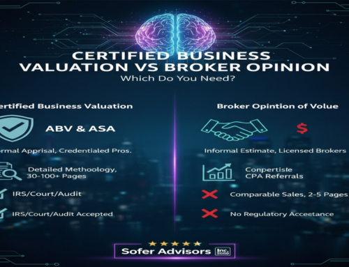 Certified Business Valuation vs Broker Opinion: Which Do You Need?